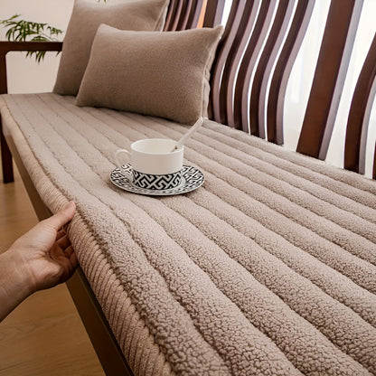 Rutschfester Sofaschoner für Haustiere aus gestepptem Plüsch, waschbar, in Größen von 70 x 70 bis 70 x 240 cm, Ansicht 11