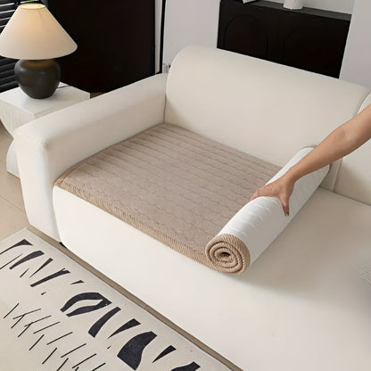 Rutschfester Sofaschoner für Haustiere aus gestepptem Plüsch, waschbar, in Größen von 70 x 70 bis 70 x 240 cm, Ansicht 12