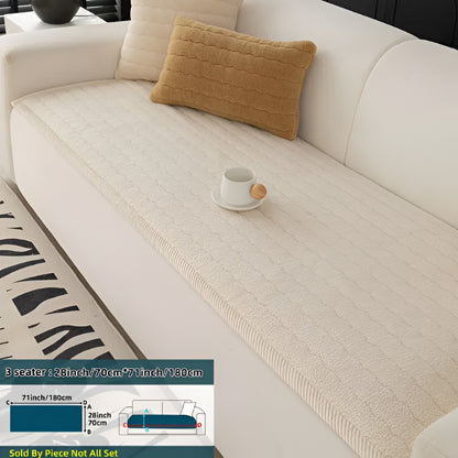 Rutschfester Sofaschoner für Haustiere aus gestepptem Plüsch, waschbar, in Größen von 70 x 70 bis 70 x 240 cm, Ansicht 18