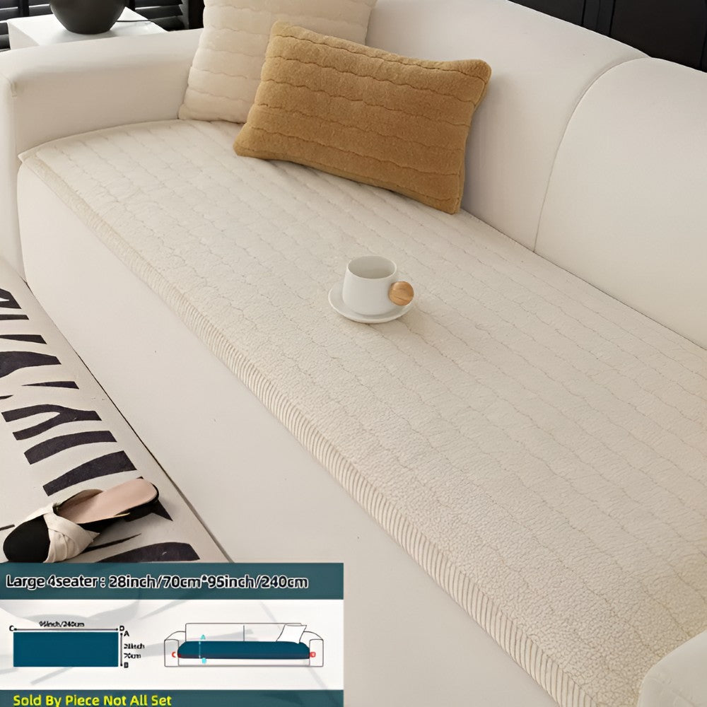 Rutschfester Sofaschoner für Haustiere aus gestepptem Plüsch, waschbar, in Größen von 70 x 70 bis 70 x 240 cm, Ansicht 19