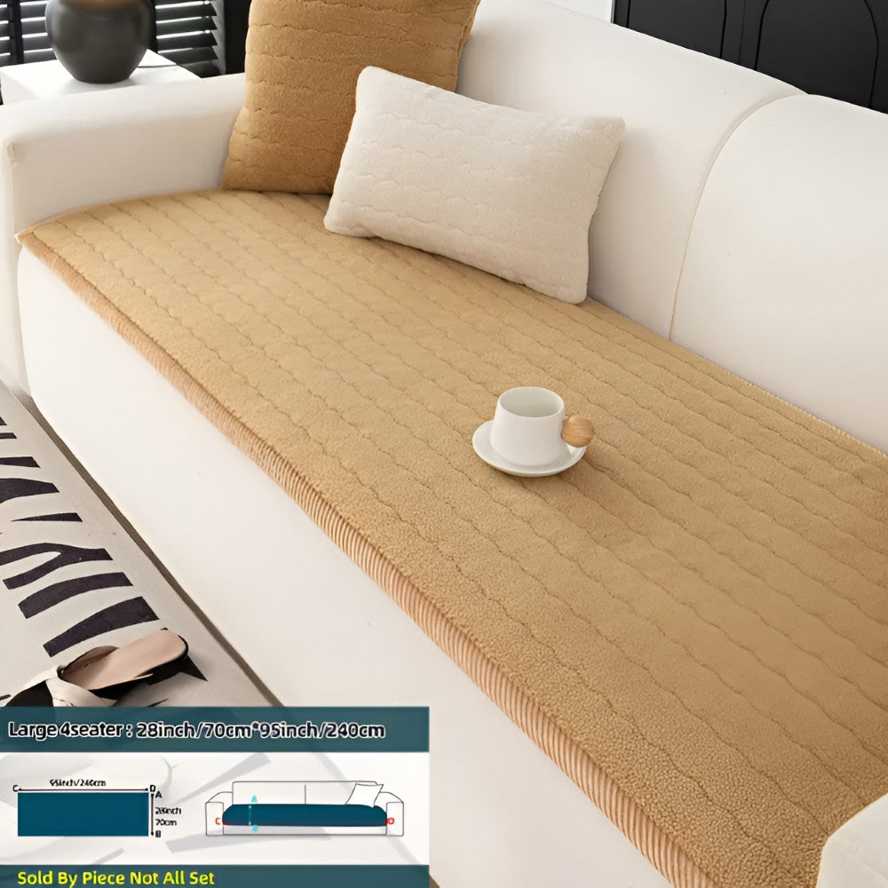 Rutschfester Sofaschoner für Haustiere aus gestepptem Plüsch, waschbar, in Größen von 70 x 70 bis 70 x 240 cm, Ansicht 28