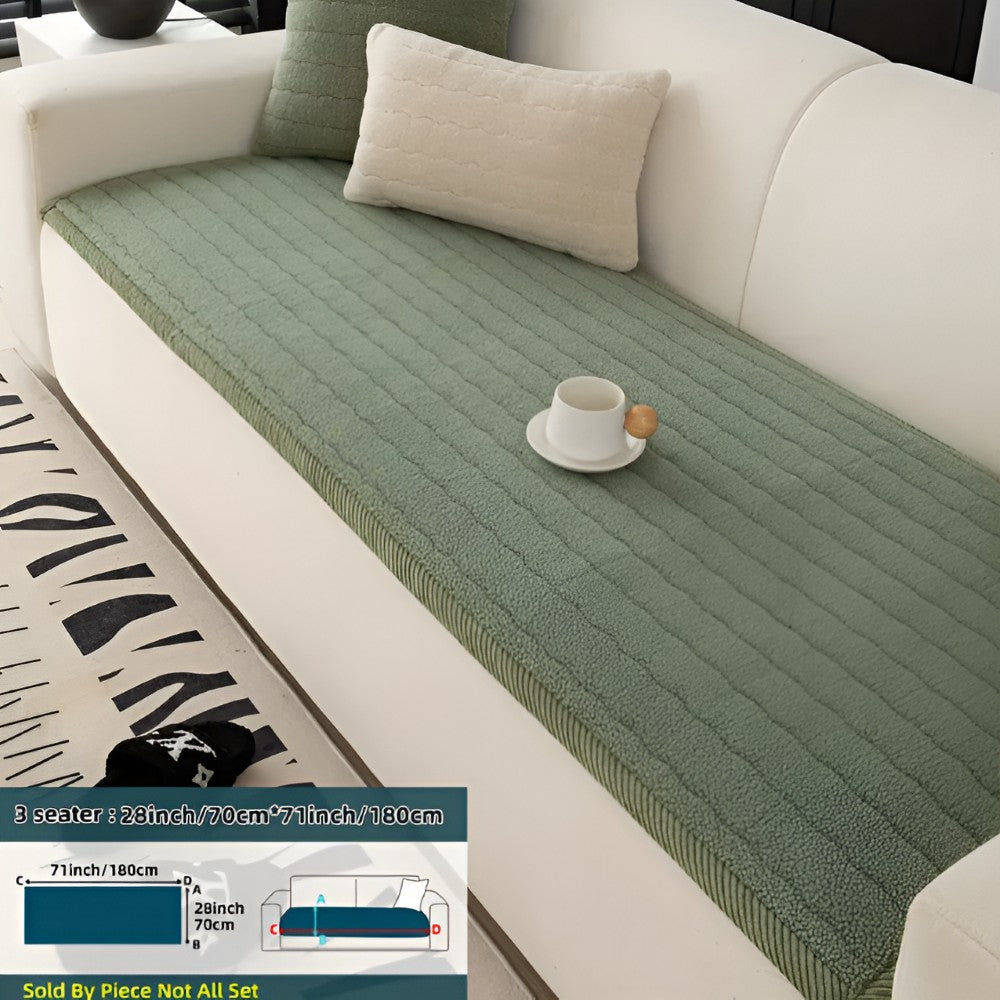 Rutschfester Sofaschoner für Haustiere aus gestepptem Plüsch, waschbar, in Größen von 70 x 70 bis 70 x 240 cm, Ansicht 30