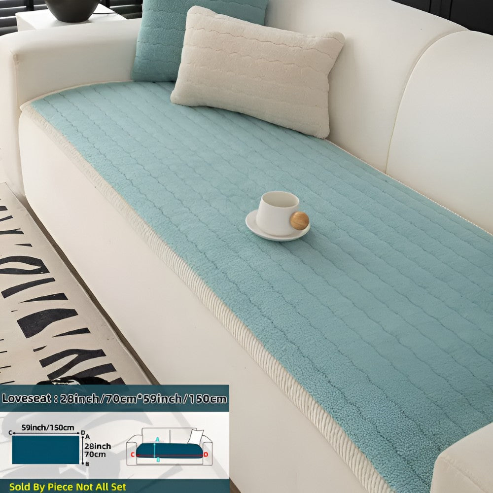 Rutschfester Sofaschoner für Haustiere aus gestepptem Plüsch, waschbar, in Größen von 70 x 70 bis 70 x 240 cm, Ansicht 32