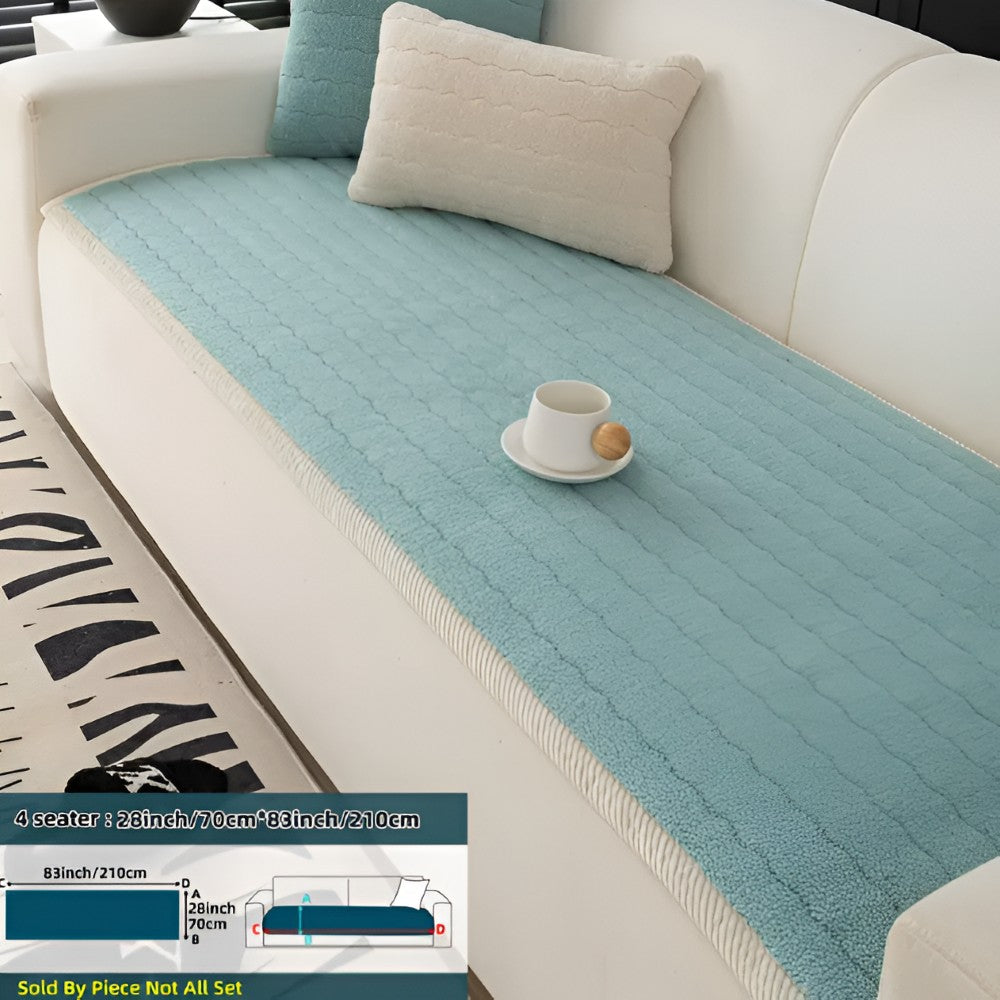 Rutschfester Sofaschoner für Haustiere aus gestepptem Plüsch, waschbar, in Größen von 70 x 70 bis 70 x 240 cm, Ansicht 34