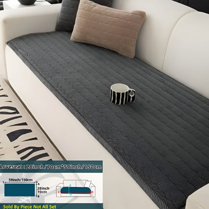 Rutschfester Sofaschoner für Haustiere aus gestepptem Plüsch, waschbar, in Größen von 70 x 70 bis 70 x 240 cm, Ansicht 35