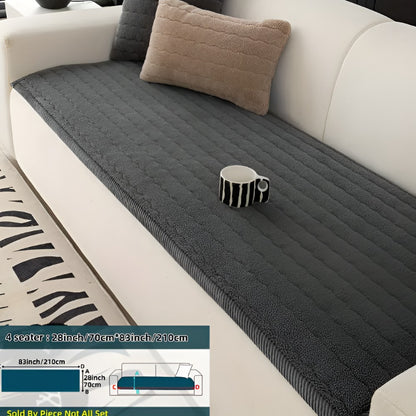 Rutschfester Sofaschoner für Haustiere aus gestepptem Plüsch, waschbar, in Größen von 70 x 70 bis 70 x 240 cm, Ansicht 37