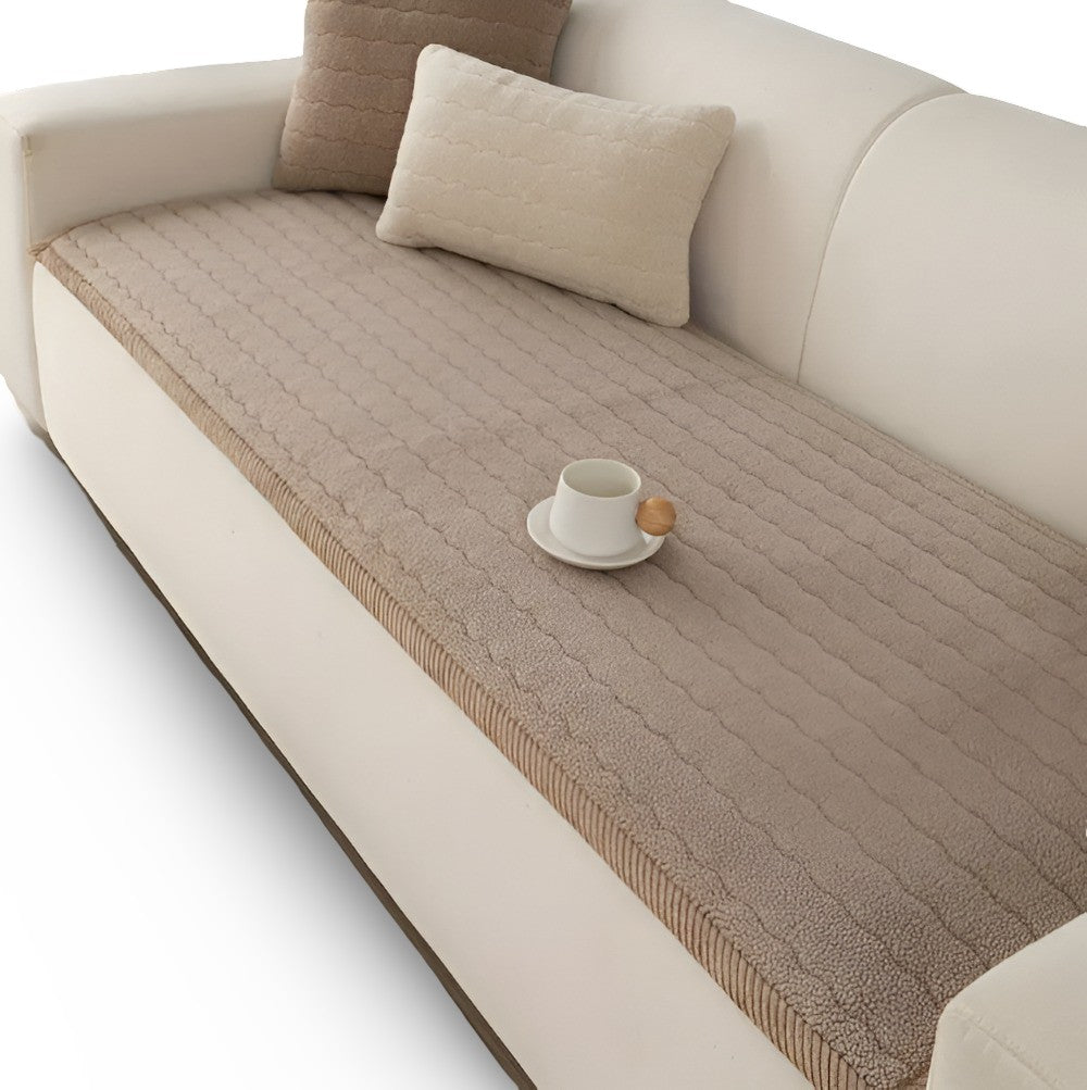Rutschfester Sofaschoner für Haustiere aus gestepptem Plüsch, waschbar, in Größen von 70 x 70 bis 70 x 240 cm, Ansicht 40