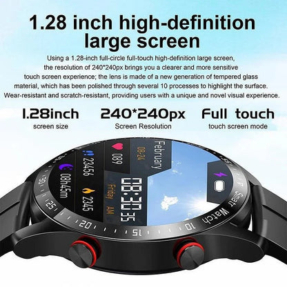 Smartwatch mit Bluetooth-Telefonie, NFC, Musikspeicher und IP67 für Android und iOS, Ansicht 11