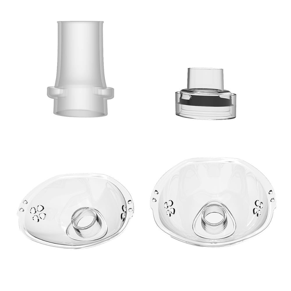 Tragbarer Ultraschall-Vernebler mit zwei Masken, Mundstück und USB-Kabel für zu Hause und unterwegs, Ansicht 9