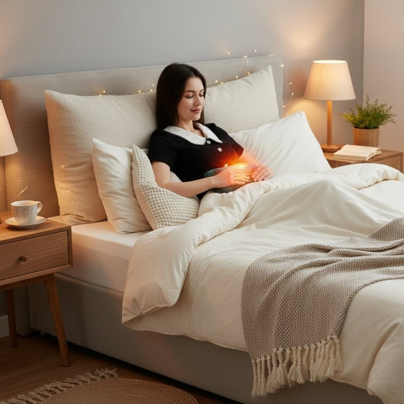 USB-Wärmekissen mit einstellbaren Heizstufen und weichem Bezug für Bett, Sofa und Büro, Ansicht 3