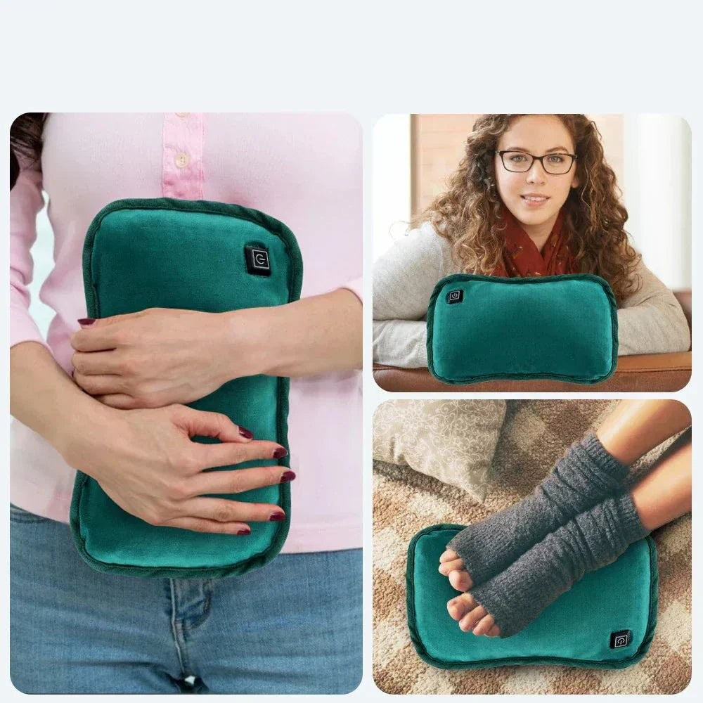 USB-Wärmekissen mit einstellbaren Heizstufen und weichem Bezug für Bett, Sofa und Büro, Ansicht 4