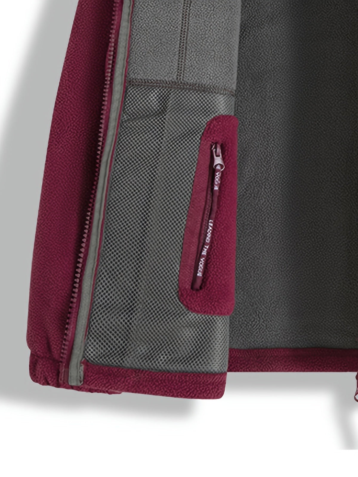 Warme Fleecejacke für Herren mit Stehkragen, Reißverschlusstaschen und Fleecefutter, Ansicht 11