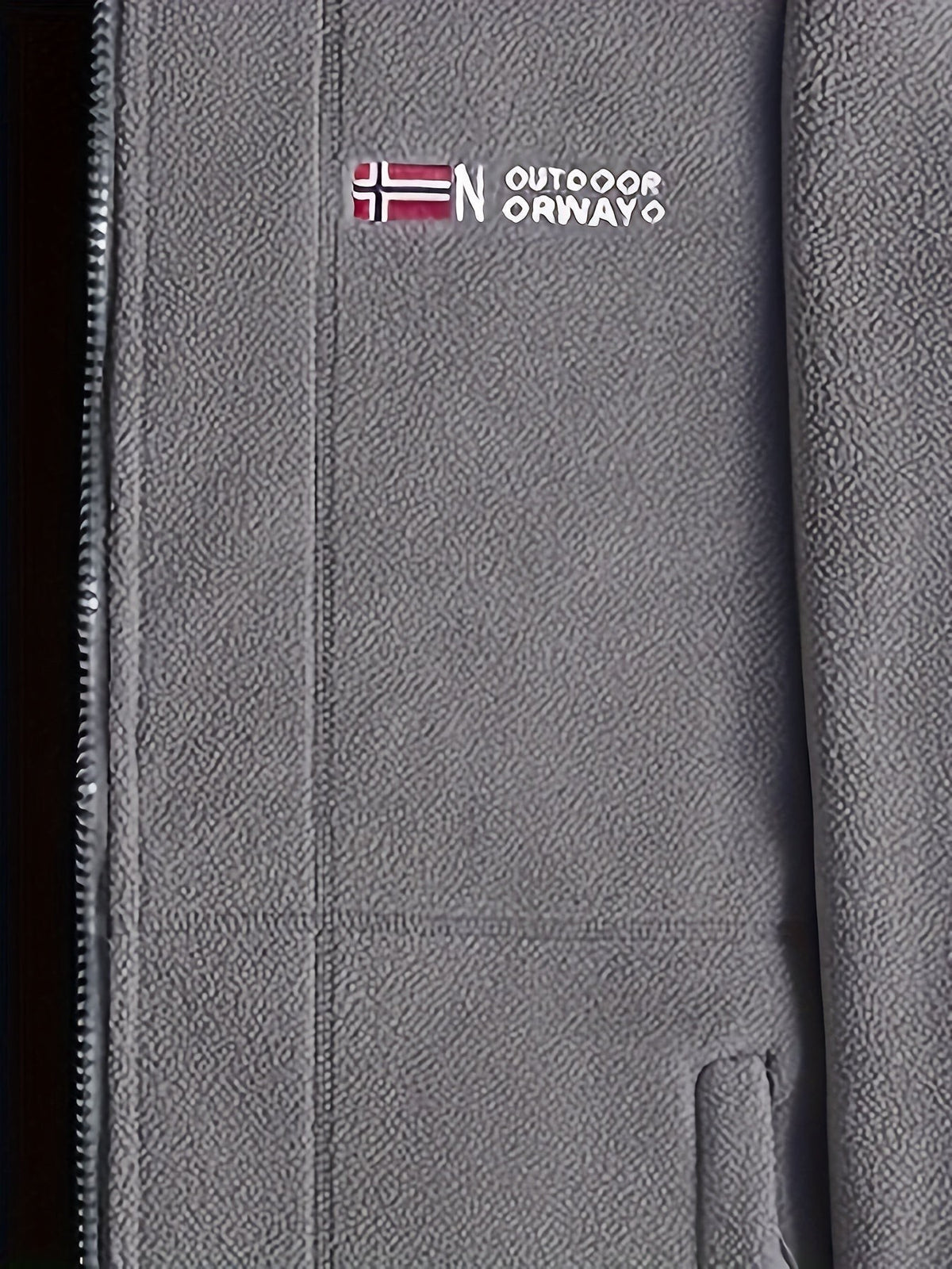 Warme Fleecejacke für Herren mit Stehkragen, Reißverschlusstaschen und Fleecefutter, Ansicht 18
