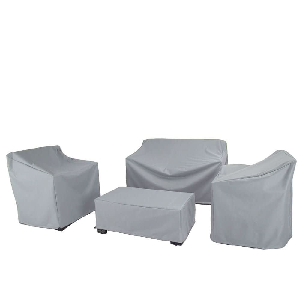 Wasserabweisende Abdeckhaube aus Polyester mit UV-Schutz für Gartenmöbel und Sitzgruppen, Ansicht 6