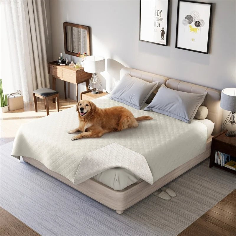 Wasserdichte Haustierdecke aus Polyester als Möbelschutz für Sofa, Bett und Autositz, Ansicht 6