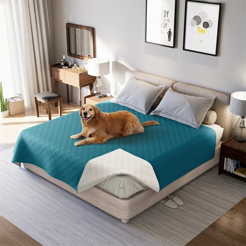 Wasserdichte Haustierdecke aus Polyester als Möbelschutz für Sofa, Bett und Autositz, Ansicht 7