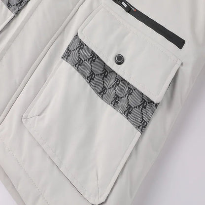 Wasserdichte Herren-Winterjacke mit Kapuze, Kunstfellbesatz und Fleecefutter, Ansicht 8