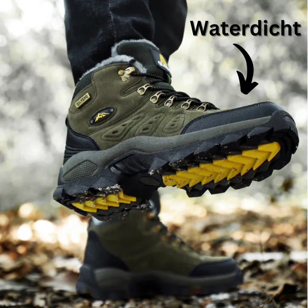 Wasserdichte Trekkingschuhe aus Wildleder-Optik mit rutschfester Profilsohle und Knöchelstütze, Ansicht 6