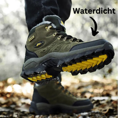 Wasserdichte Trekkingschuhe aus Wildleder-Optik mit rutschfester Profilsohle und Knöchelstütze, Ansicht 6