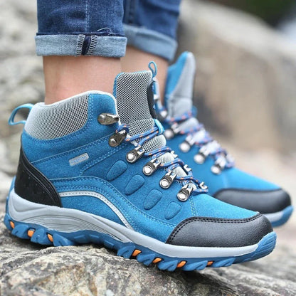 Wasserdichte Wanderschuhe mit griffiger Profilsohle und atmungsaktivem Obermaterial für Damen und Herren, Ansicht 8