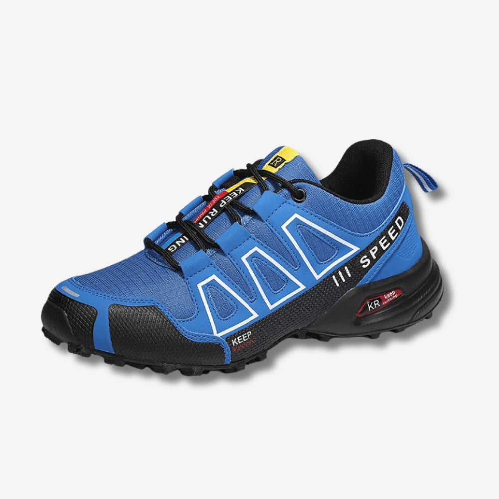 Wasserdichte Wanderschuhe mit rutschfester Gummisohle und Schnellschnürung für Trekking und Trail, Ansicht 5