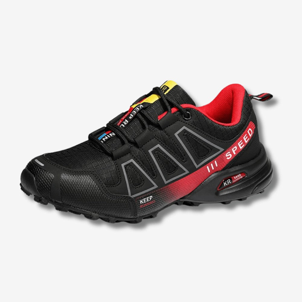 Wasserdichte Wanderschuhe mit rutschfester Gummisohle und Schnellschnürung für Trekking und Trail, Ansicht 9