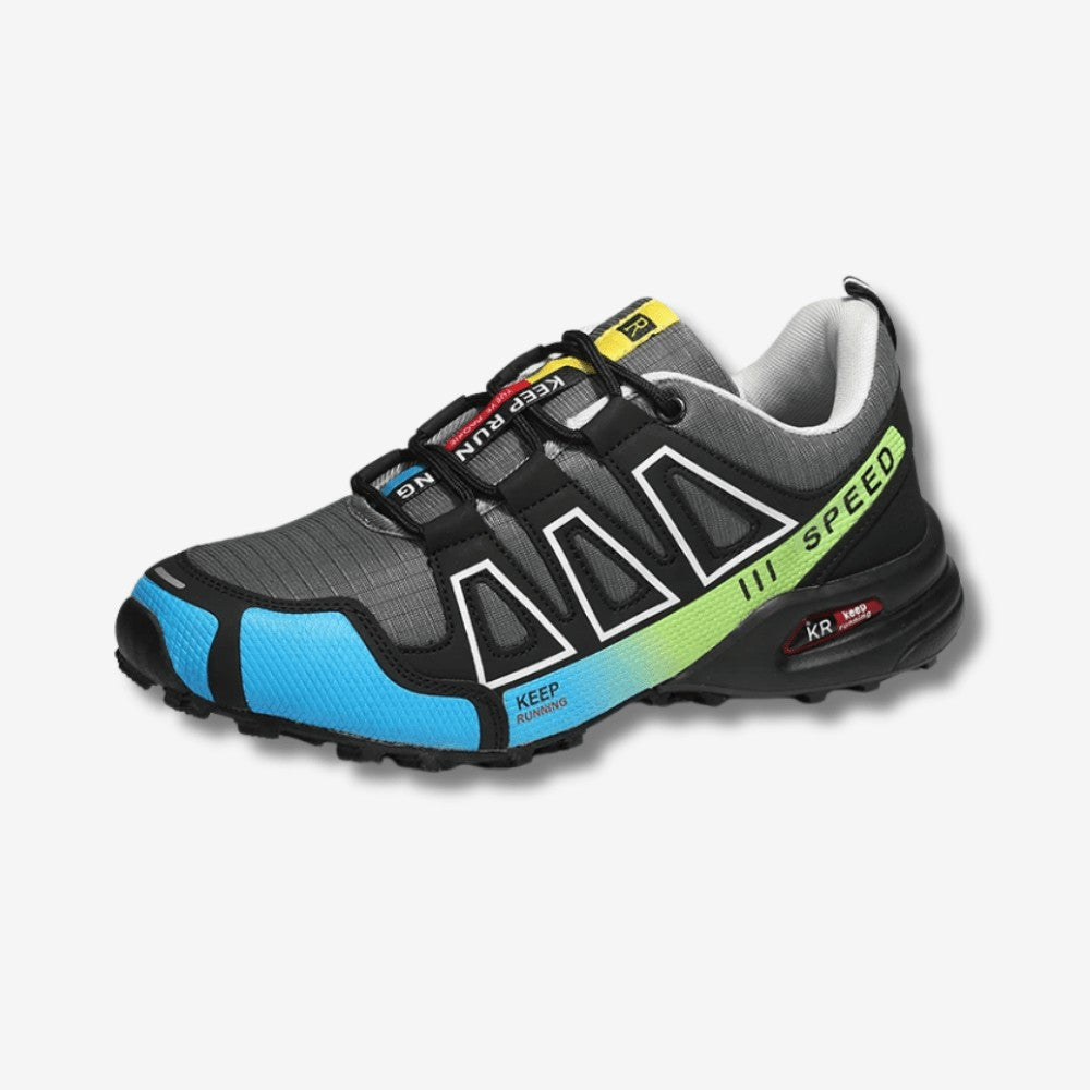 Wasserdichte Wanderschuhe mit rutschfester Gummisohle und Schnellschnürung für Trekking und Trail, Ansicht 12