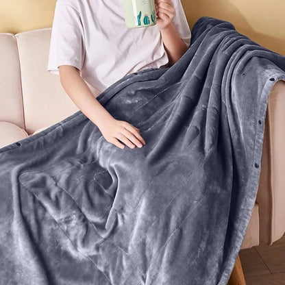 Weiche USB-Heizdecke mit 3 Heizstufen und 5-V-Anschluss für Sofa, Büro und unterwegs, Ansicht 7