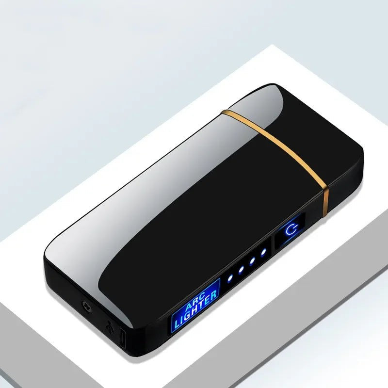 Wiederaufladbares Lichtbogen-Feuerzeug mit USB-Ladung, Touch-Sensor und Akkuanzeige, Ansicht 10