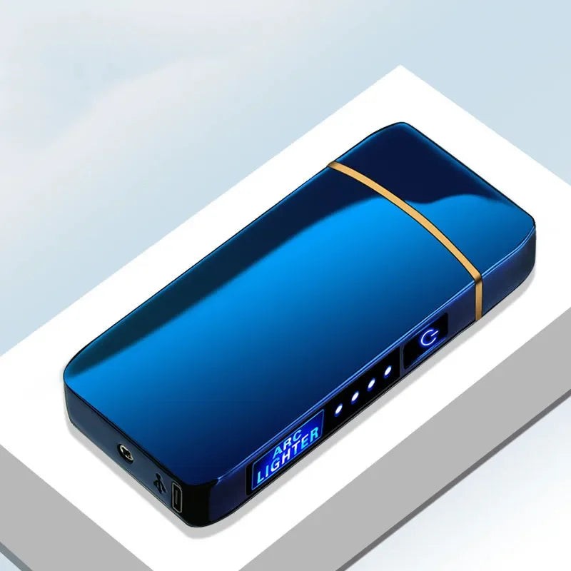 Wiederaufladbares Lichtbogen-Feuerzeug mit USB-Ladung, Touch-Sensor und Akkuanzeige, Ansicht 8
