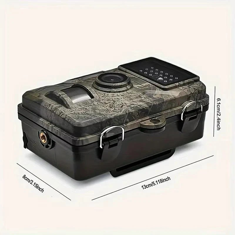 Wildkamera mit 12 MP, Nachtsicht und 1080p-Video für Jagd und Naturbeobachtung, Ansicht 7