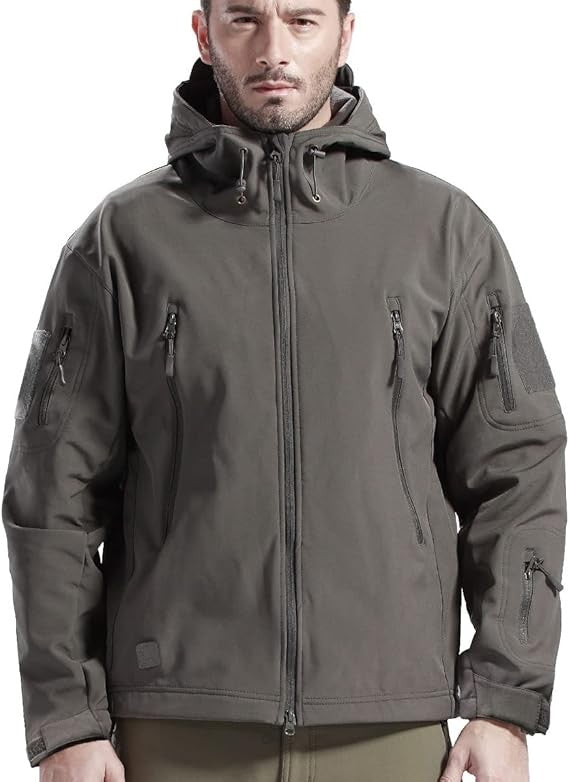 Zweiteiliges Herren-Outdoor-Set aus Jacke und Hose, wasserabweisend mit Fleecefutter, Ansicht 12